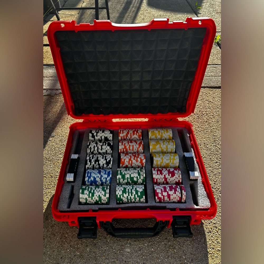 Poker set- hard case included